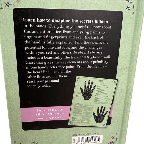 In Focus Books Divination Auras Astrology Palmistry New Condition Lot of 3 - Picture 3 of 10